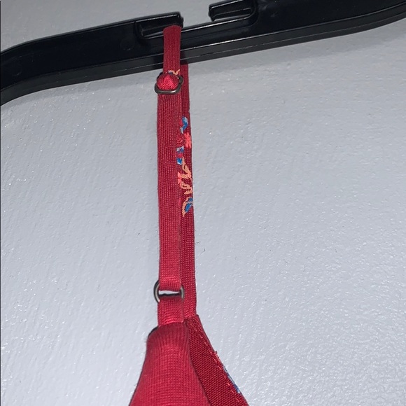 mudd red flowered tank top - Picture 3 of 7